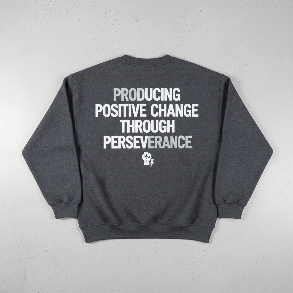 PUSH4PURPOSE Back Print Sweatshirt